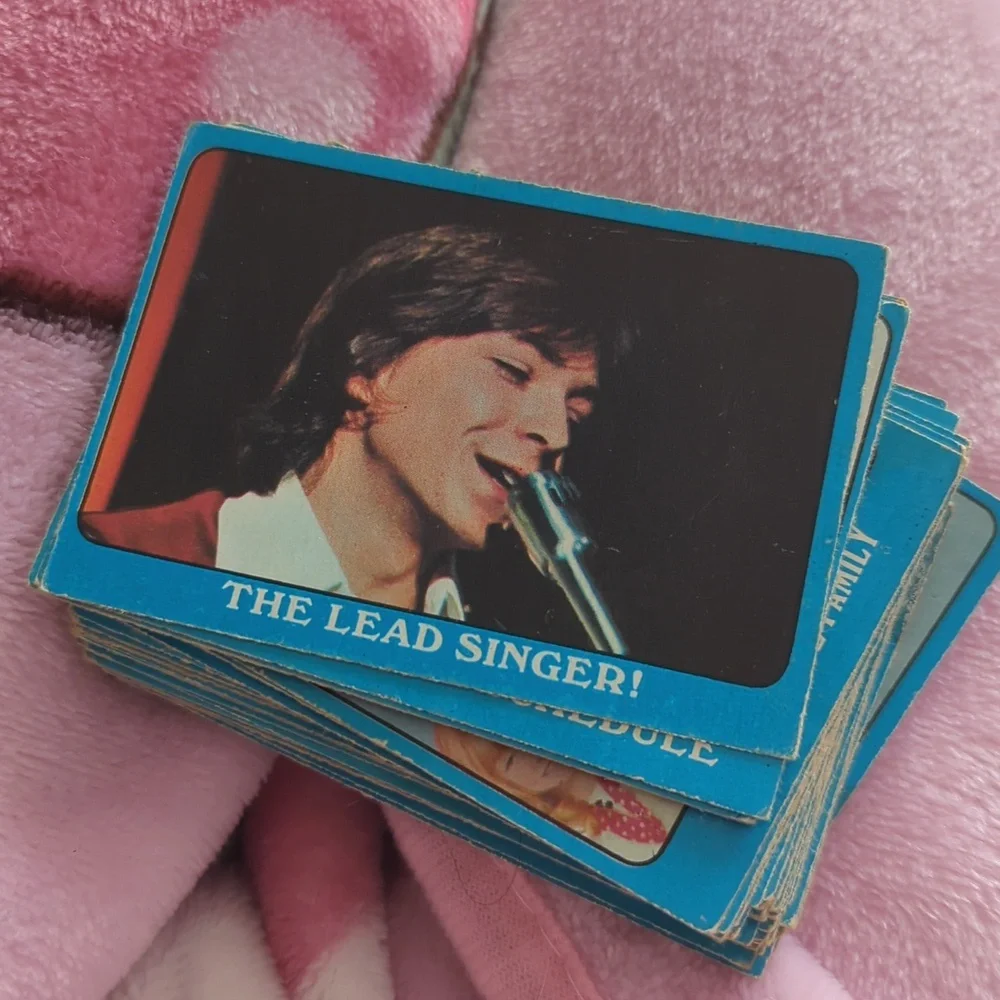 1971 Topps The Partridge Family Blue Framed Trading Cards Lot of 45 Missing 10 - Picture 9 of 16
